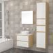 Тумба с умывальником IMPRESE NETKA f3211Dr, дуб 74042 фото 4